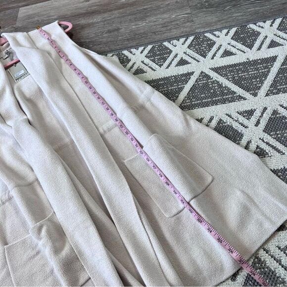 Nwt barefoot dreams cozychic‎ ultra lite shawl vest sand dune women’s plus sz 2x - Picture 4 of 7